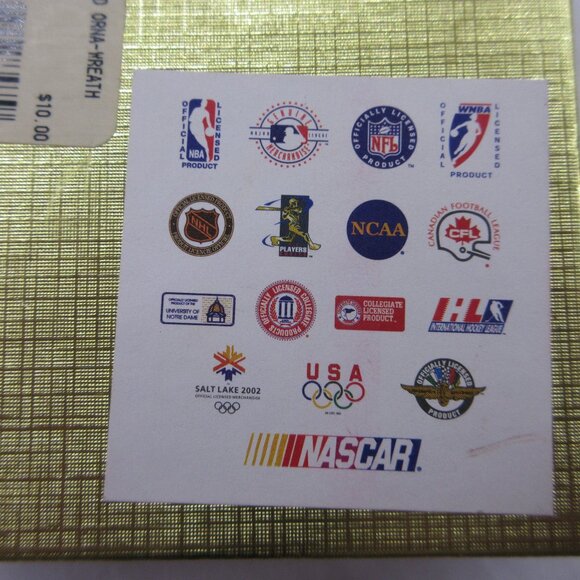 New York Yankees NNY MLB 3D Wood Christmas Wreath Ornament Hunter 1999 Gift Box - Picture 12 of 12